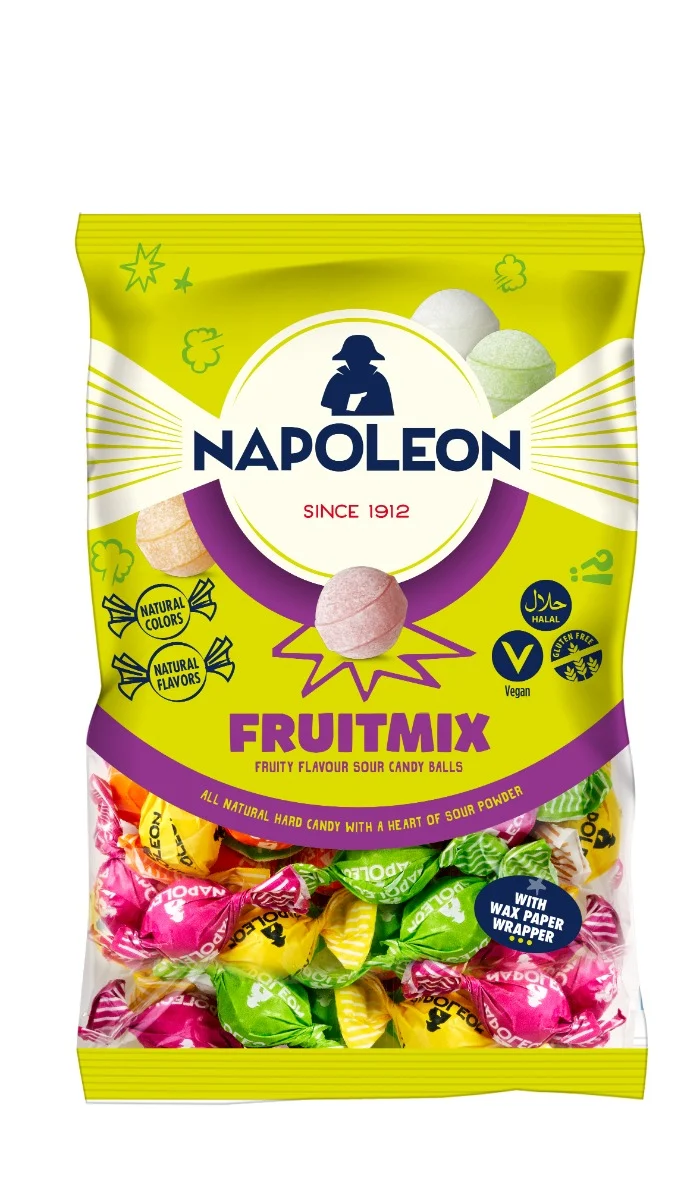 Napoleon Fruitmix Kogels 150 Gram