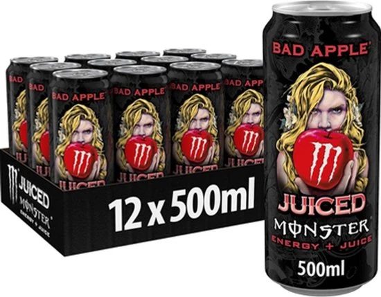 Monster Energy Bad Apple 12x500ML