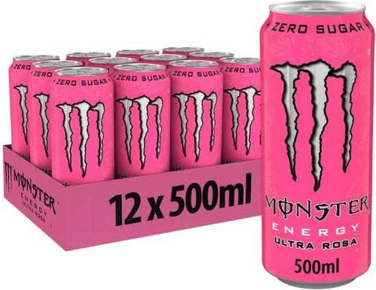 Monster Energy Ultra Rosa 12x500ML