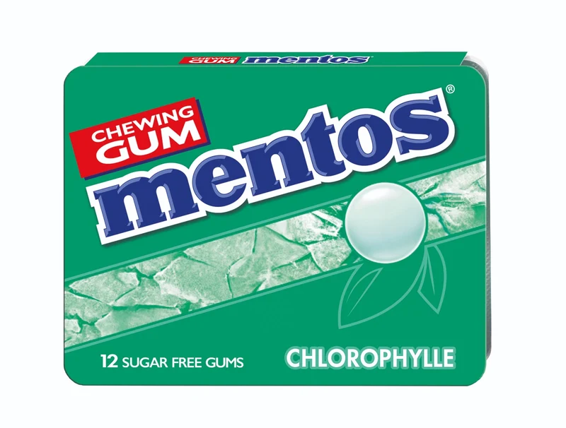 Mentos Kauwgom Chlorophyl Blister