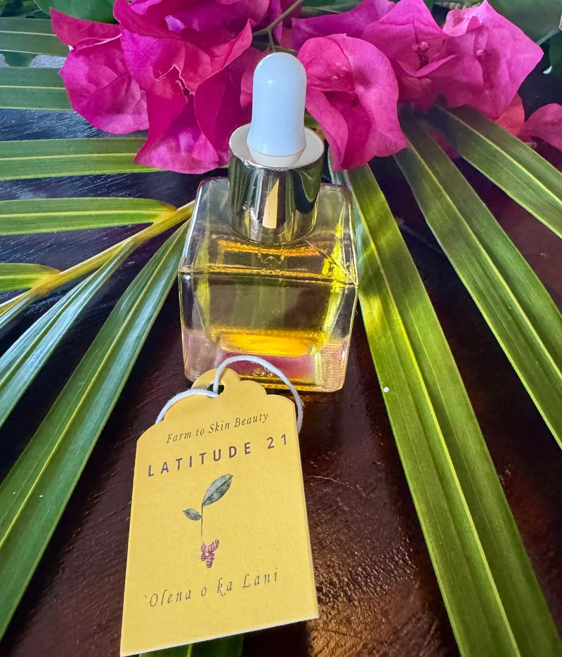 Latitude 21 Skin travel gift size Golden Elixir face oil (.5 oz, 15 ml)