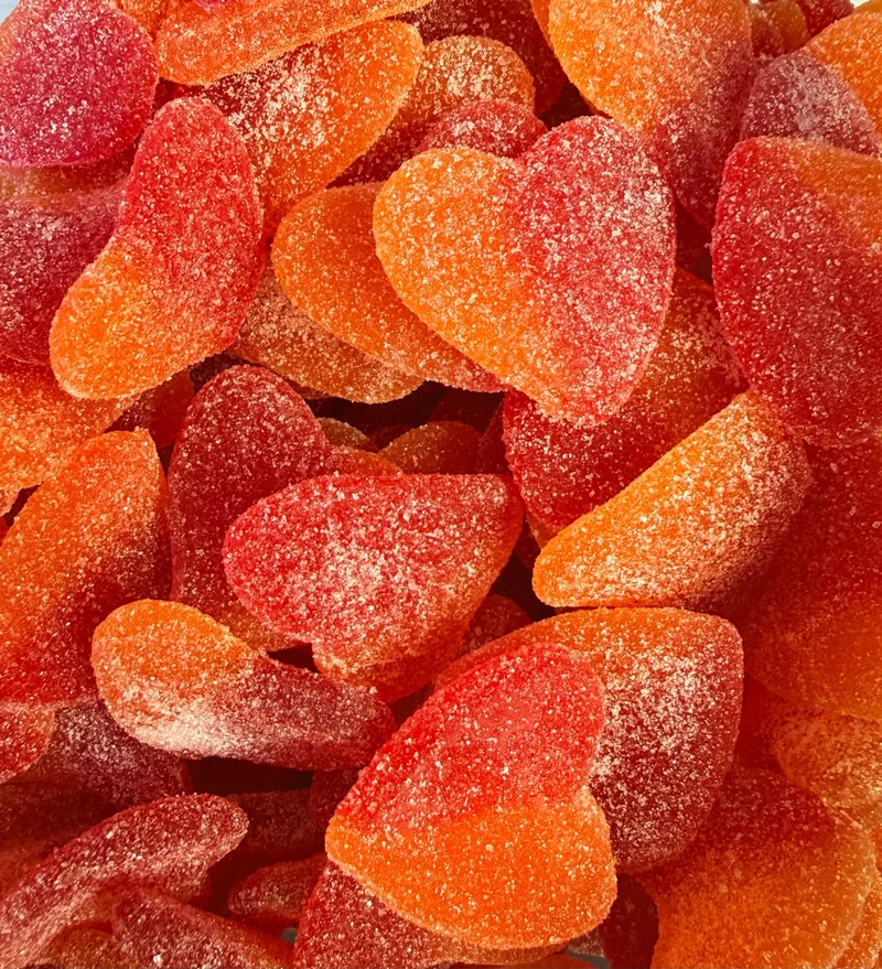Peach heart (halal)