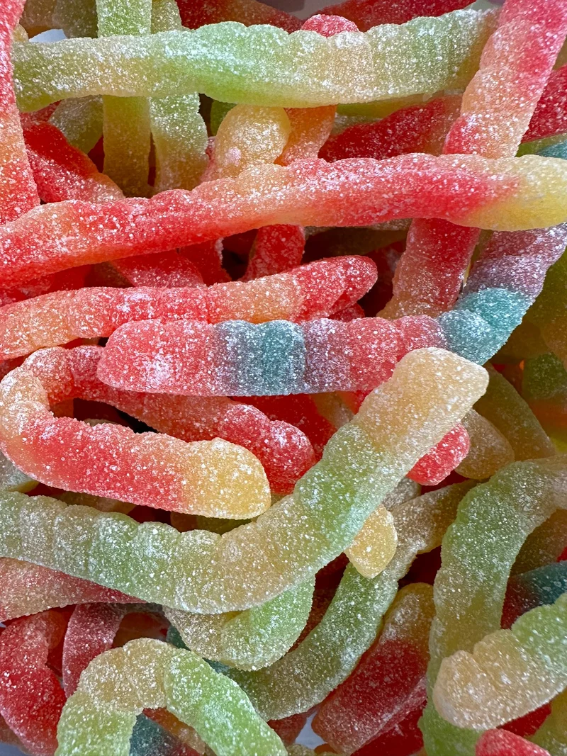 Worms sugared (halal)