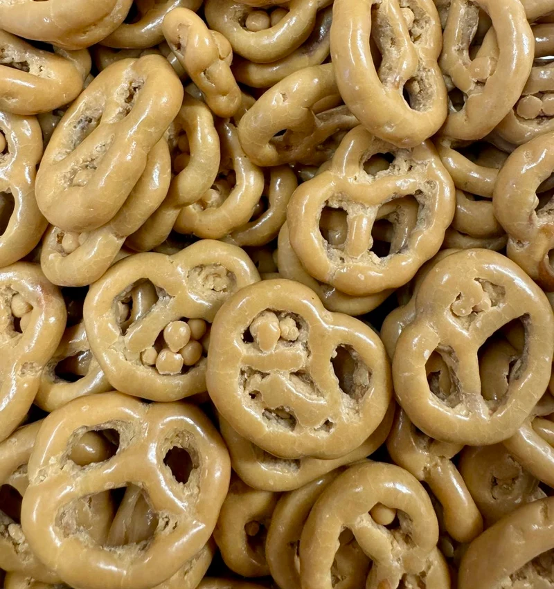 Chocolate pretzels caramel sea salt