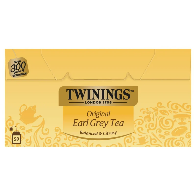 Twinings Earl Gray Tea 50-Pack