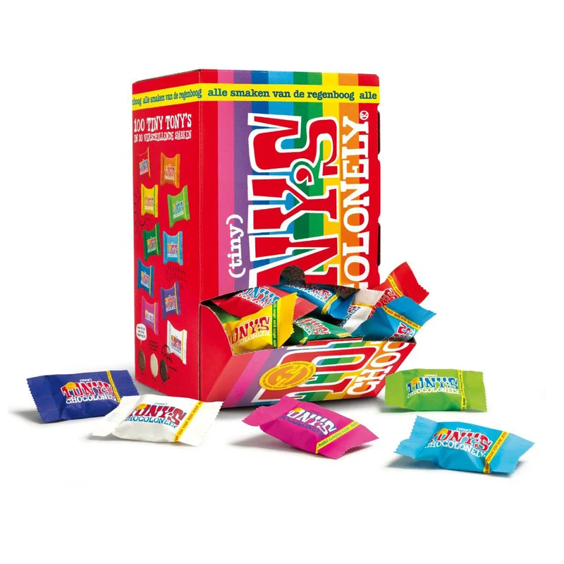 Tony's Chocolonely Chocolate Tiny's Mix, Bio