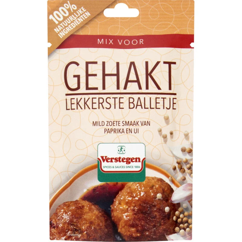 Verstegen Spice Mix for Minced Meat Pack