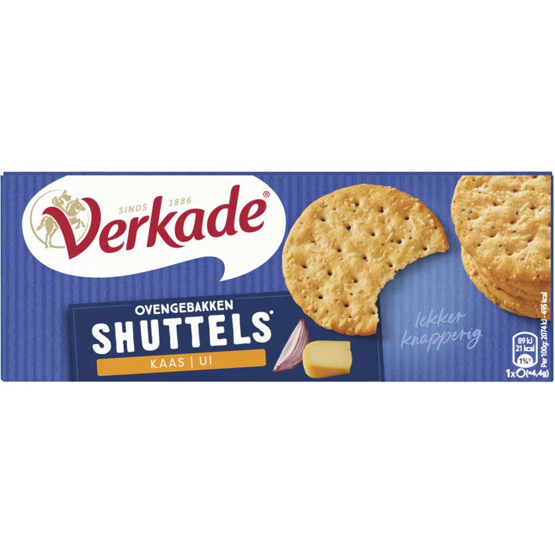 Verkade Shuttles Cheese / Onion