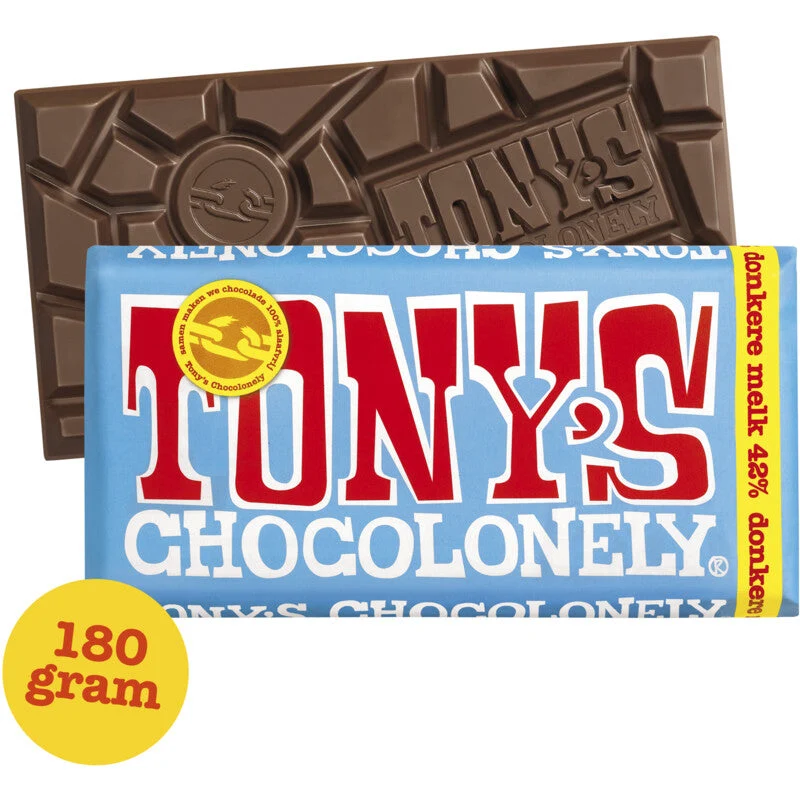 Tony's Chocolonely Dark Milk 42%