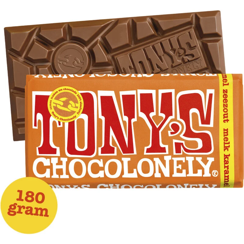 Tony's Chocolonely Milk Caramel Sea-salt