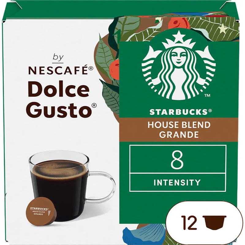 Starbucks Dolce Gusto House Blend Coffee Capsules