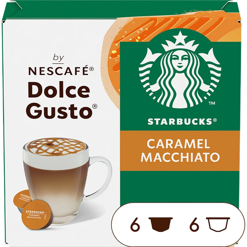 Starbucks Dolce Gusto Caramel Macchiato Cups