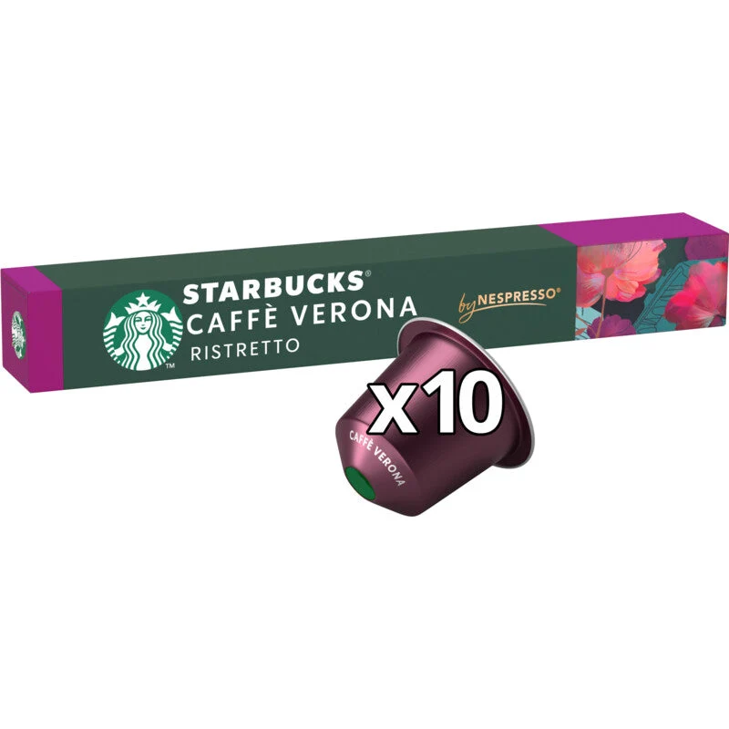 Starbucks Nespresso Caffè Verona Coffee Capsules