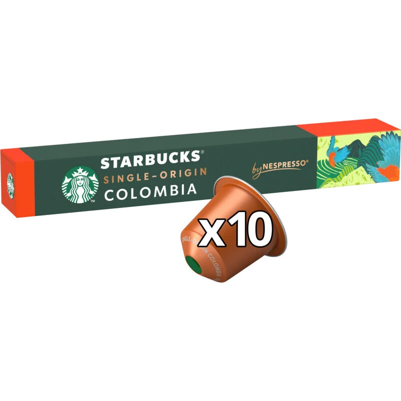 Starbucks Nespresso Colombia Coffee Capsules