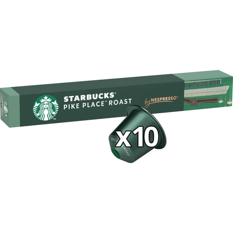 Starbucks Nespresso Pike Place Coffee Capsules