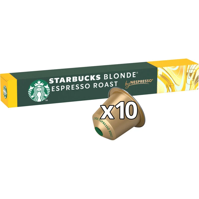 Starbucks Nespresso Blonde Espresso Coffee Capsules