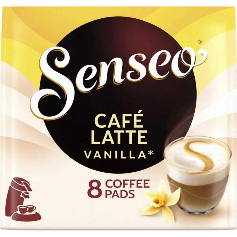 Senseo Café Latte Vanilla Coffee Pads