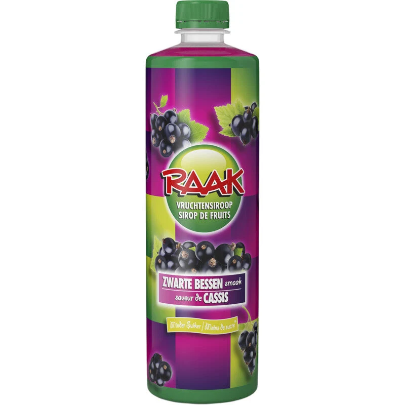 Raak Fruit Syrup Black Currant
