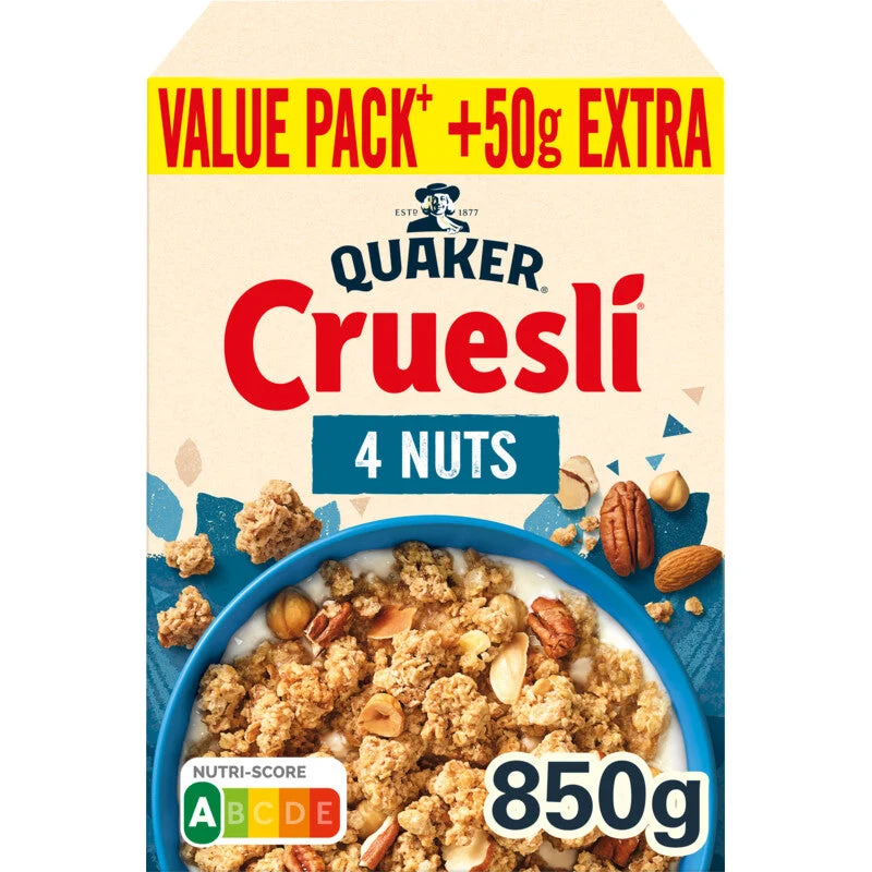 Quaker Cruesli 4 Nuts XL