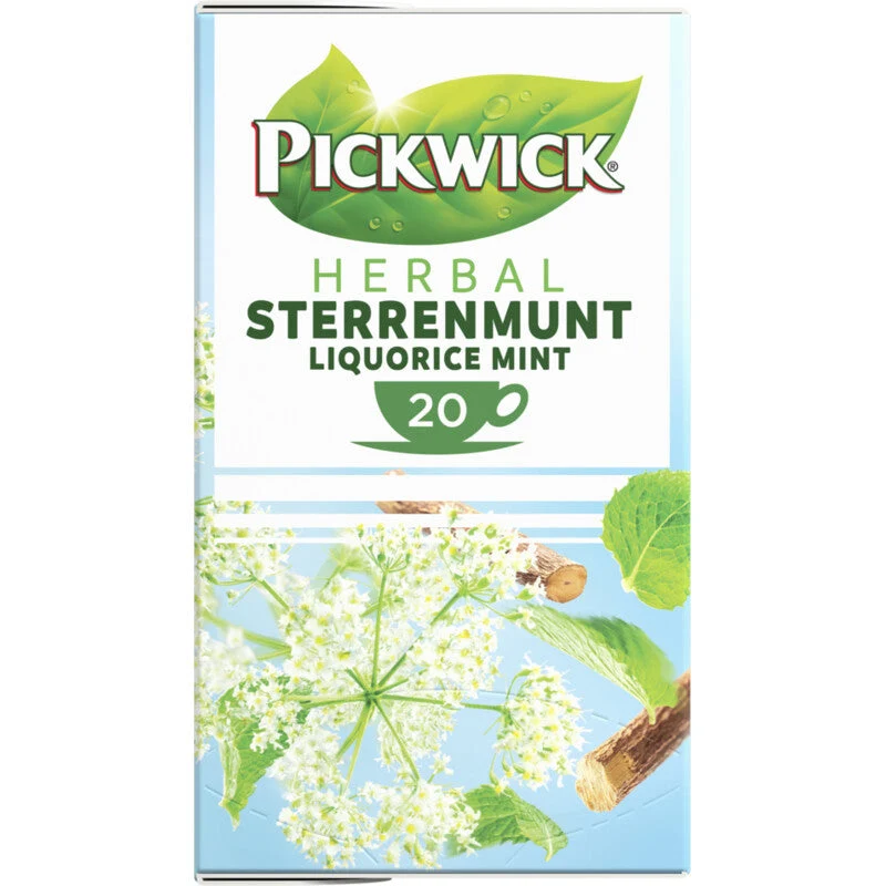Pickwick Star Mint Herbal Tea