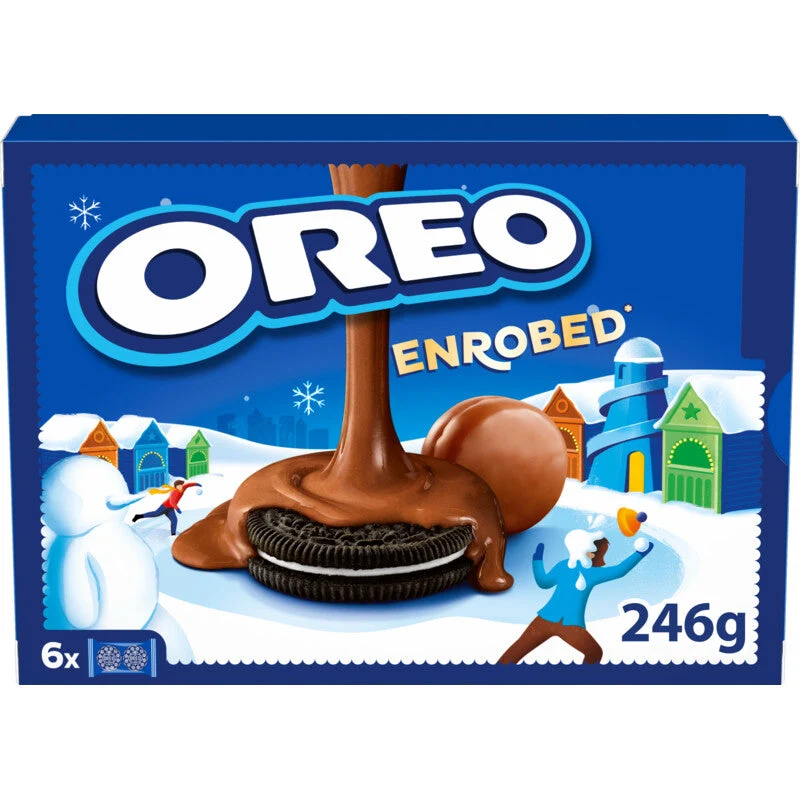 Oreo Biscuits Coated with Milk Chocolate