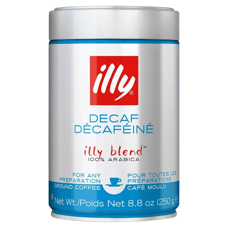 Illy Ground Coffee Decaffeinated