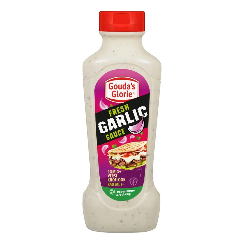 Gouda's Glorie Garlic Sauce Squeeze Bottle