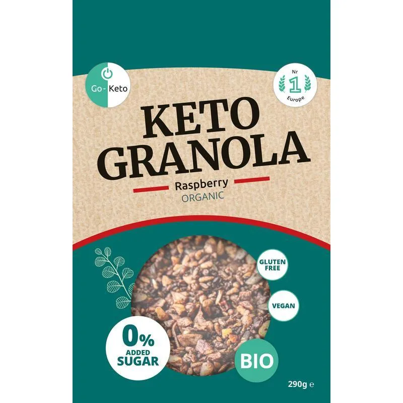 Go-Keto Go-Keto granola framboos bio 290g