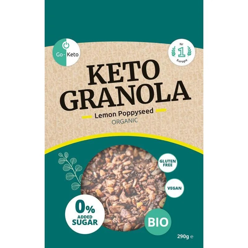 Go-Keto Go-Keto granola citr maanz bio 290g