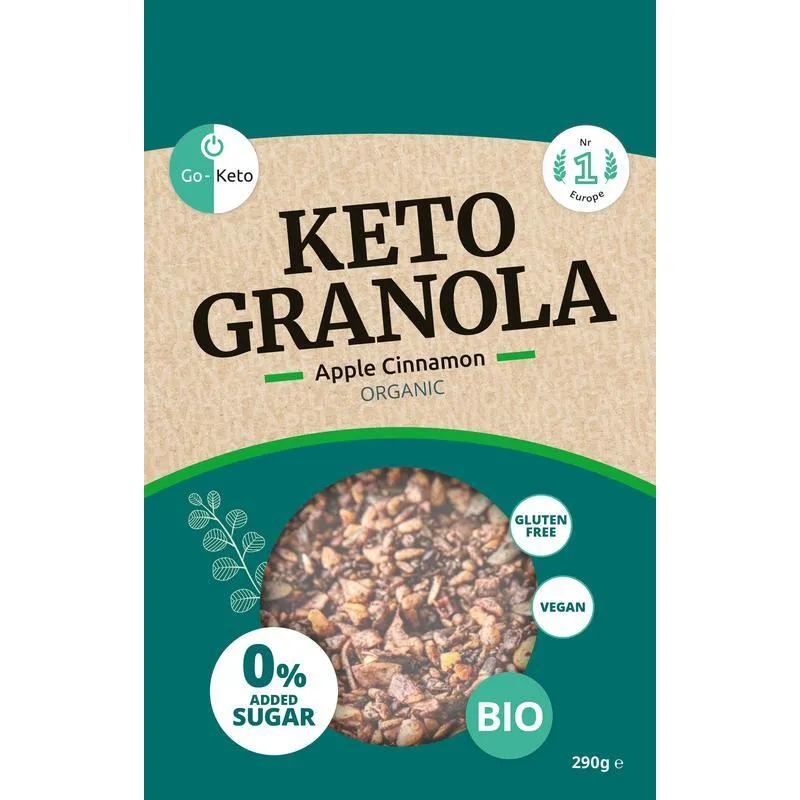 Go-Keto Go-Keto granola appel kan bio 290g