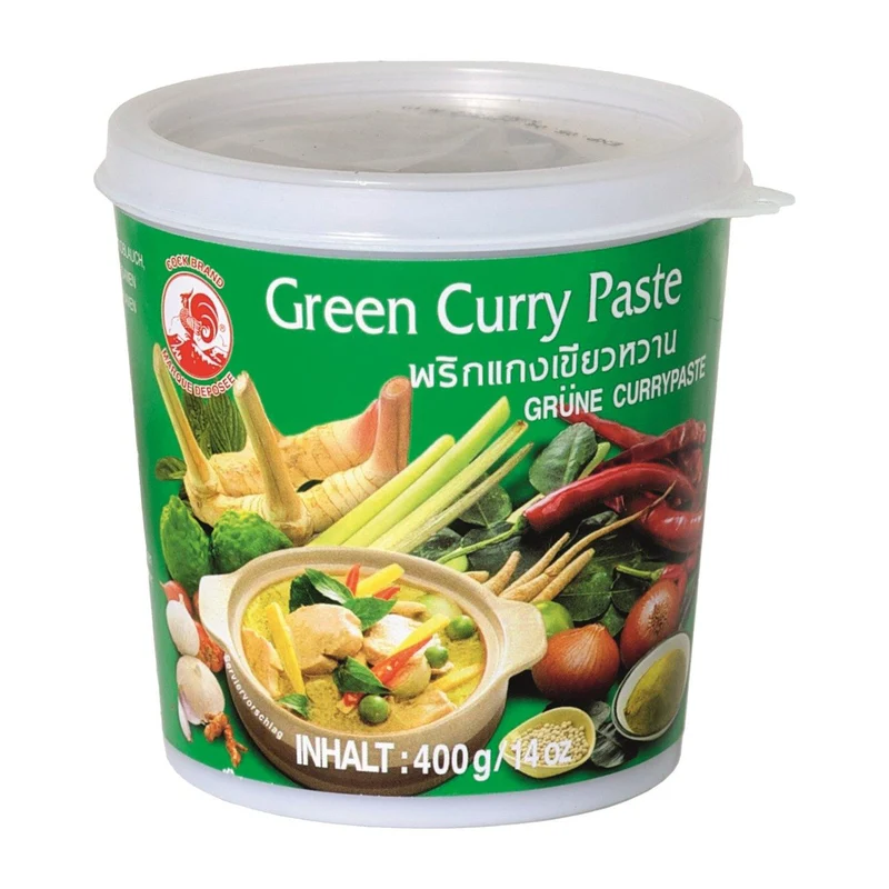 Cock Herbal Paste Green Curry