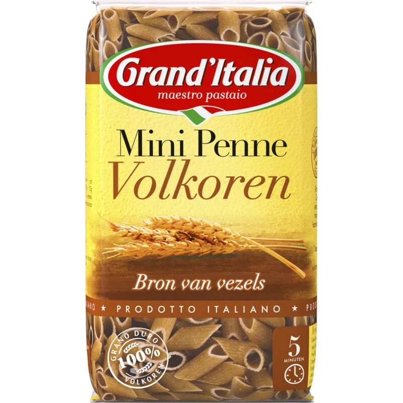 Grand'Italia Mini Penne Whole Grain