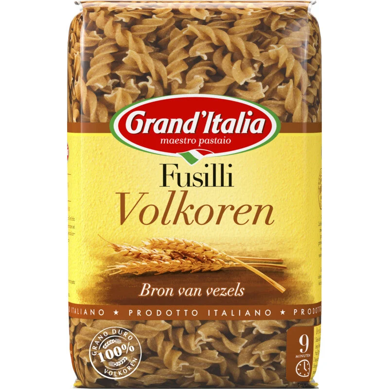 Grand'Italia Fusilli Whole Grain