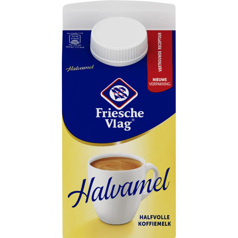 Friesche Vlag Halvamel Bottle