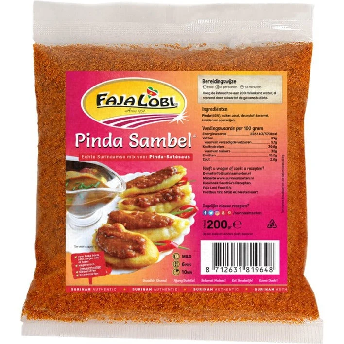 Faja Lobi Peanut Sambal Trafasia