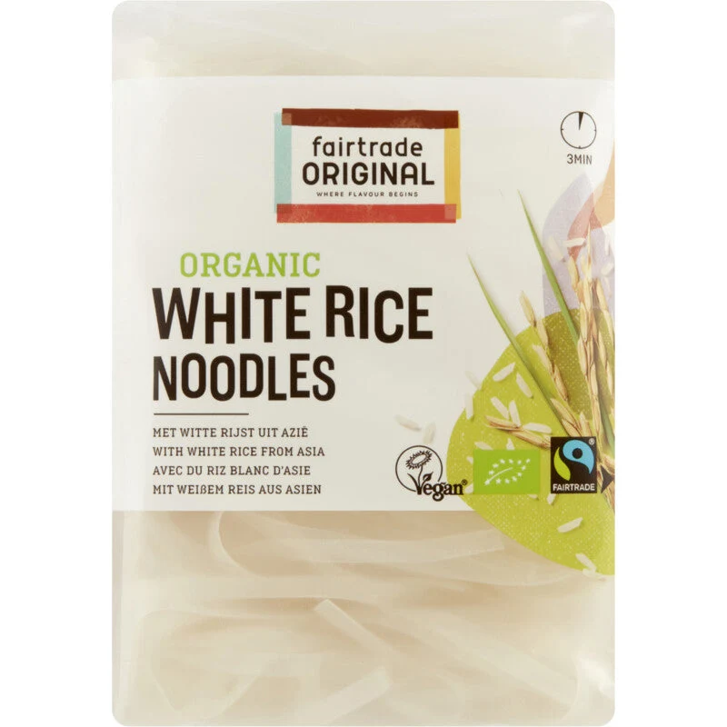 Fairtrade Original Thai Rice Noodles White Rice