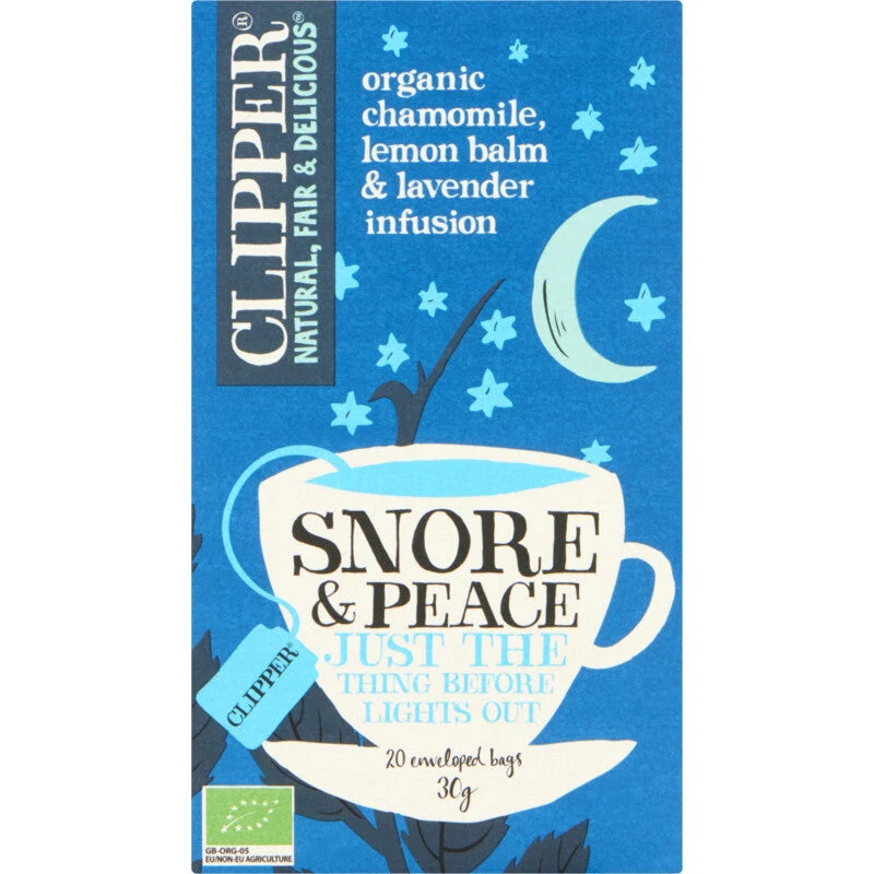 Clipper Snore & Peace Tea