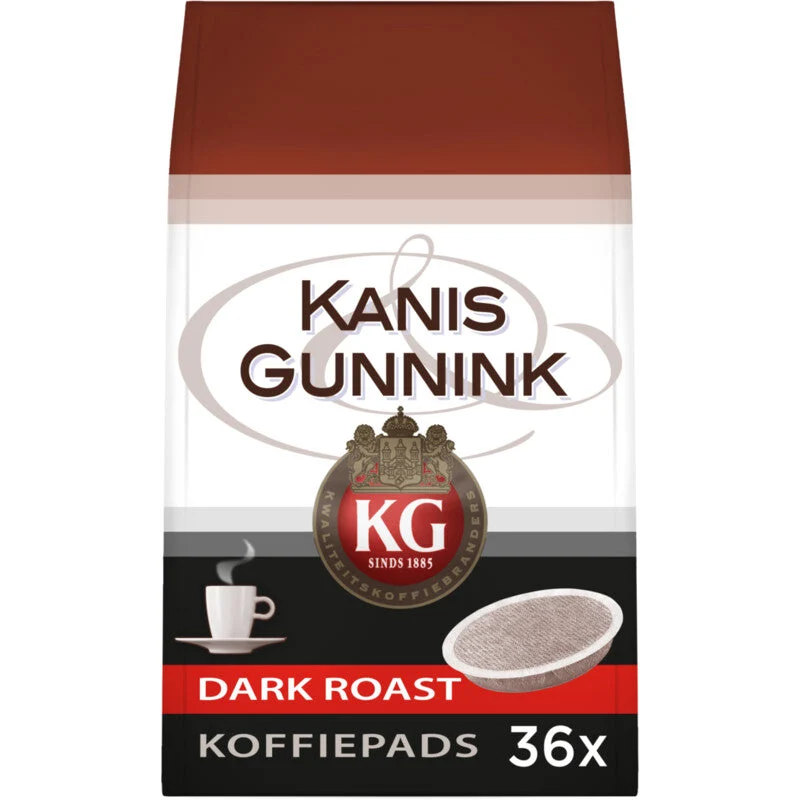 Kanis & Gunnink Dark Roast Coffee Pads