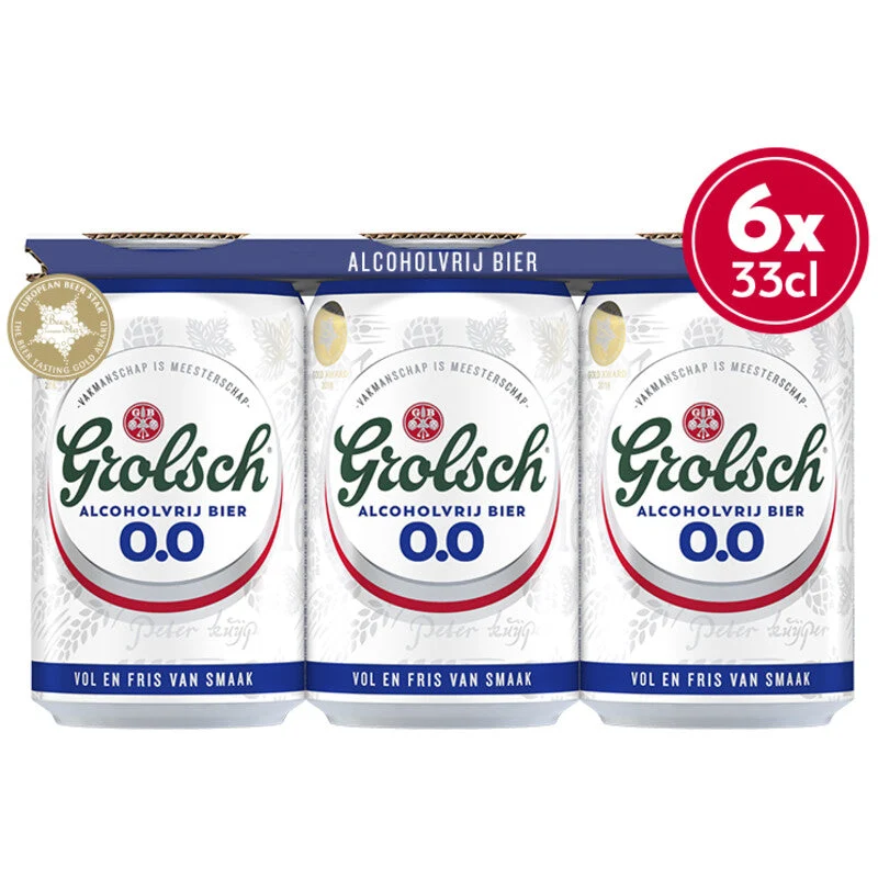 Grolsch 0.0% Cans