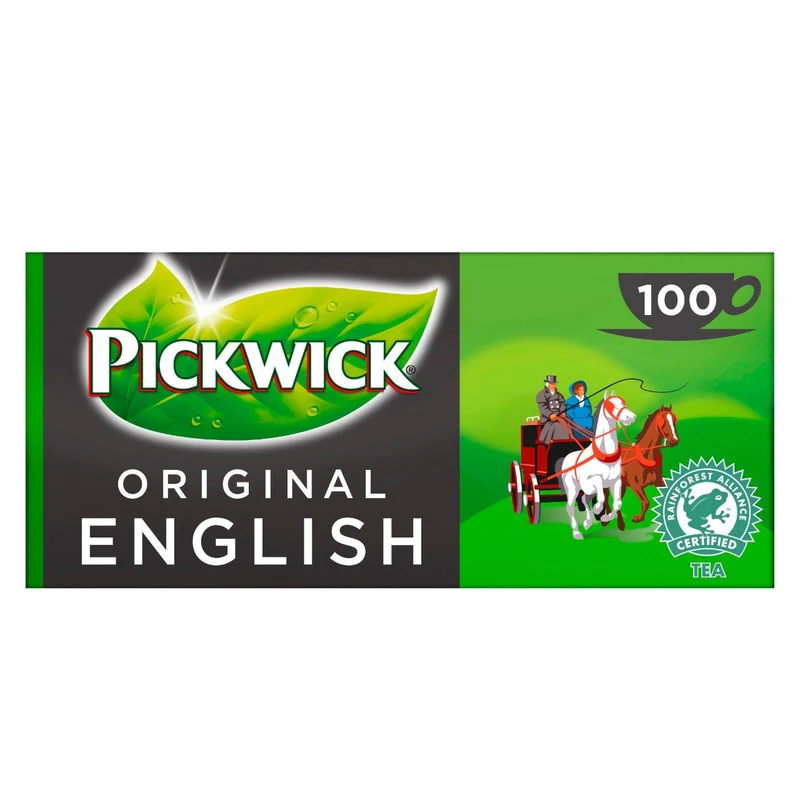 Pickwick Tea Bags English Blend With Envelope 100 Pack