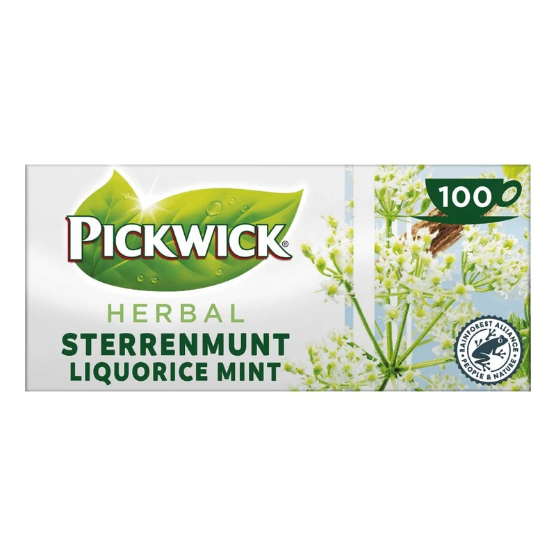 Pickwick Tea Bags Starmint With Envelope 100 Pack