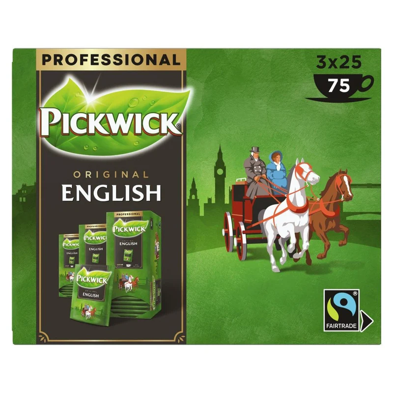 Pickwick Professional English Fair Trade 75-Pack