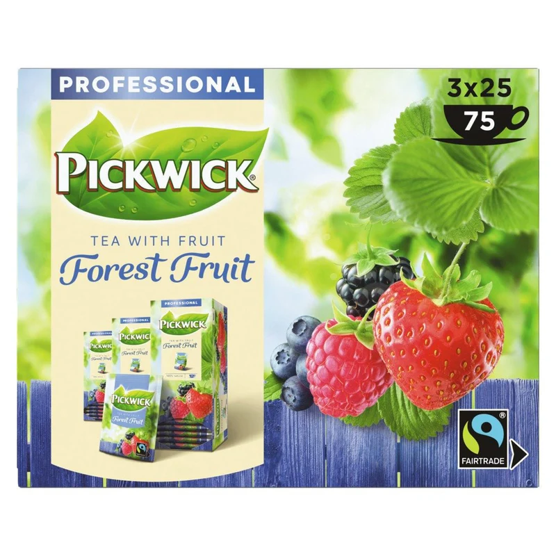 Pickwick Professional Forest Fruits Fair Trade 75-Pack