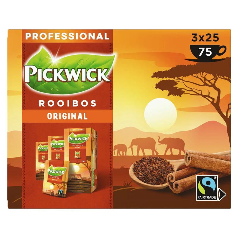 Pickwick Professional Rooibos Fairtrade 75-Pack