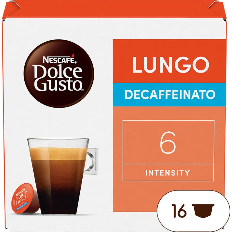 Nescafé Dolce Gusto Lungo Decaffeinato Coffee Cup