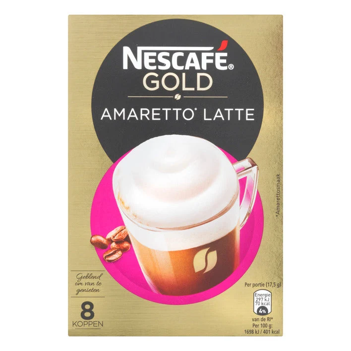 Nescafé Gold Amaretto Latte Instant Coffee