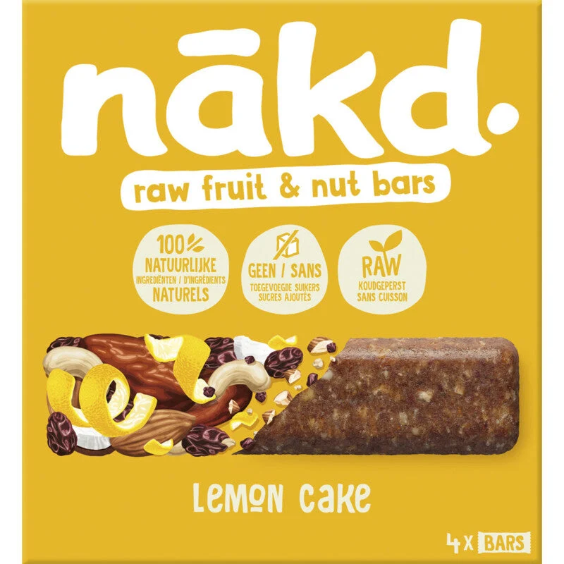 Nakd Lemon Cake Fruit Bar with Nuts