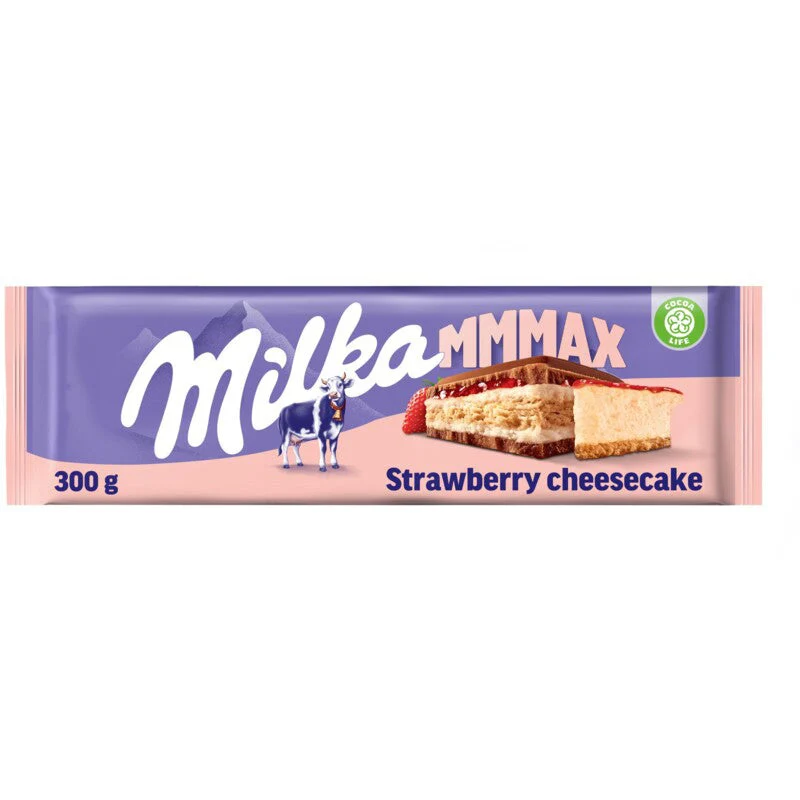 Milka Chocolade Strawberry Cheesecake