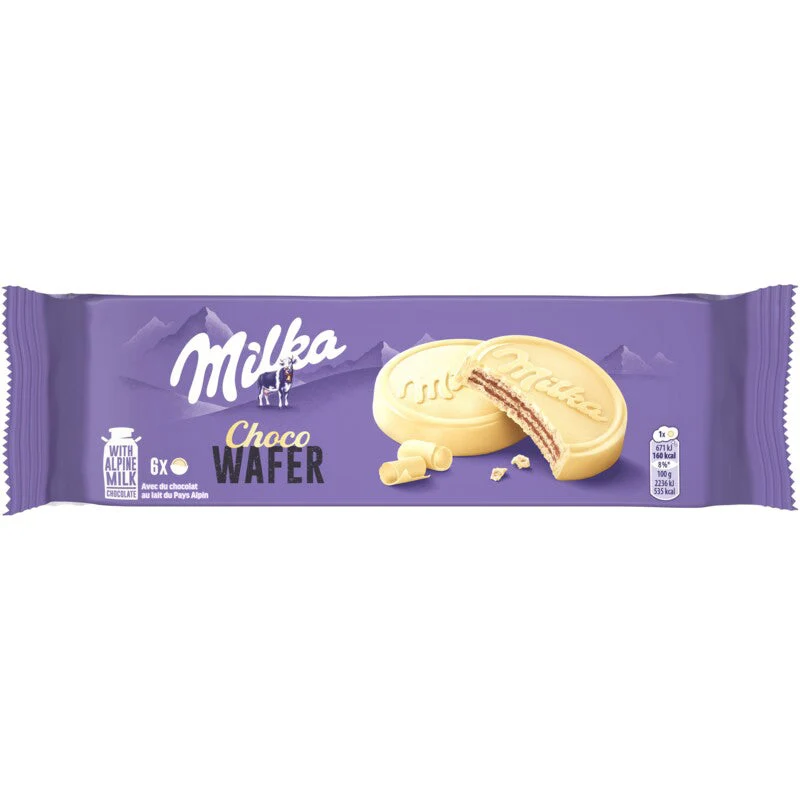 Milka Waffles Chocowafer White