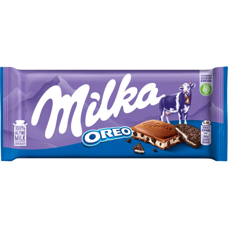 Milka Chocolate Bar Oreo
